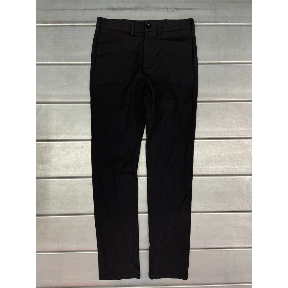 Baubax Travel‎ Dress Pants Mens 29x32 Black Slim Fit Commuter Stretch Trousers